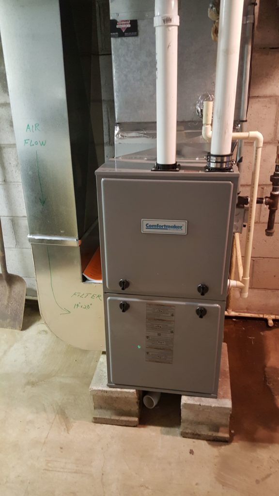 Comfortmaster Furnace installation